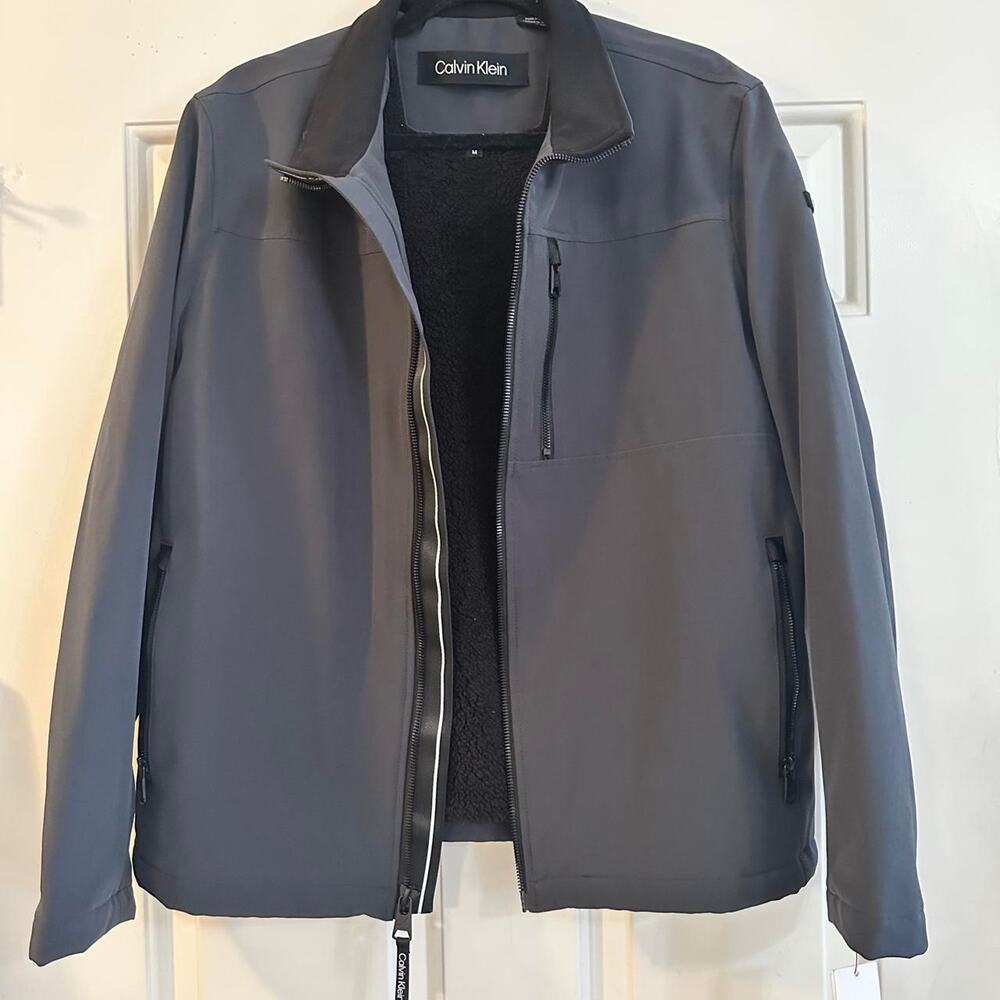 Calvin klein mens sherpa lined